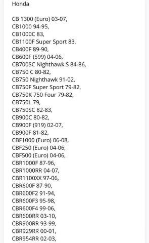 Подшипники рулевой VFR1200, VT750, XL1000, CB, CBR