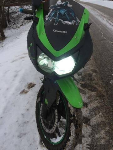 Kawasaki ninja250 2008 разбор запчасти
