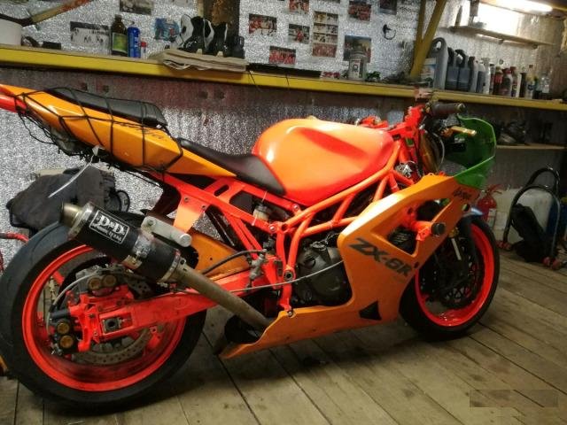 Кавасаки zx6r 636 04 в разбор
