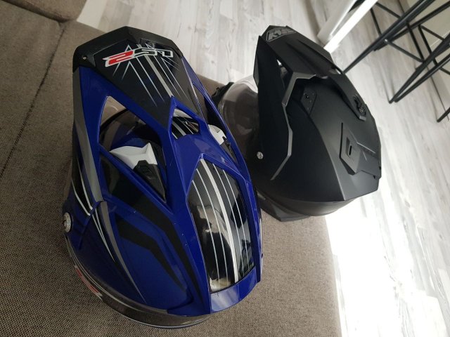 Мотошлем кроссовый FLY-HELMET-TREKKER-MATTE-BLACK