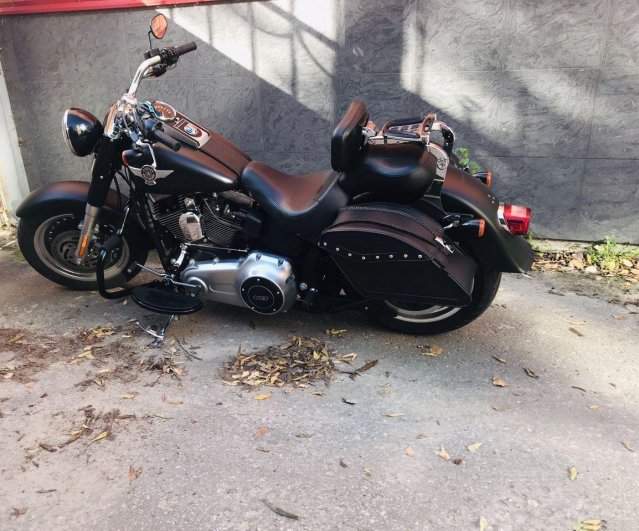 Harley-Davidson fat boy