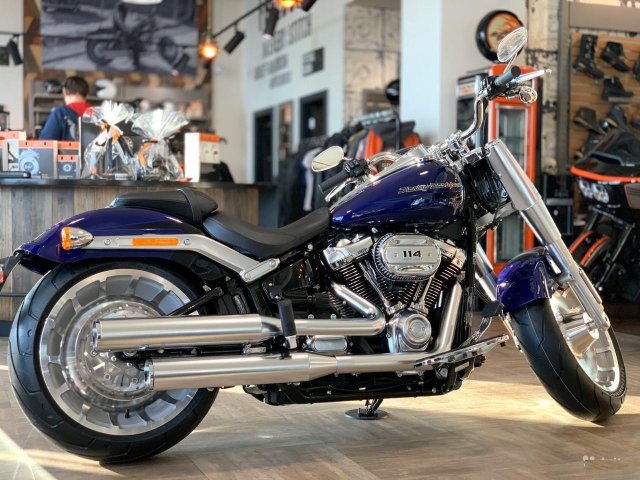 Fat Boy 114 Harley-Davidson 2020 Zephyr Blue/Black