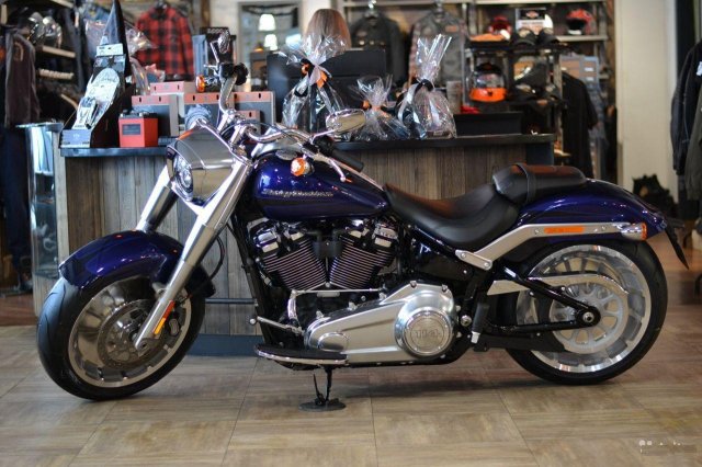 Fat Boy 114 Harley-Davidson 2020 Zephyr Blue/Black
