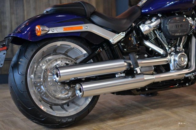 Fat Boy 114 Harley-Davidson 2020 Zephyr Blue/Black