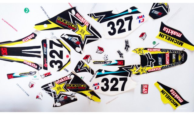 Наклейки Suzuki RMZ250 04-06