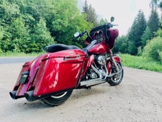 Harley davidson electra glide police