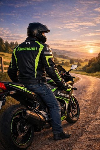 Мотокуртка, защита в комплекте