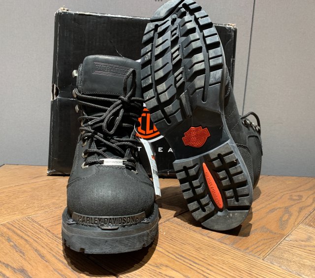 Ботинки Harley Davidson кожа  41,5/42 размер новые