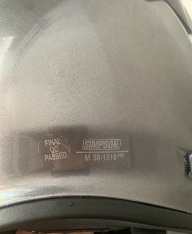 Новый шлем Simpson Darksome (M)