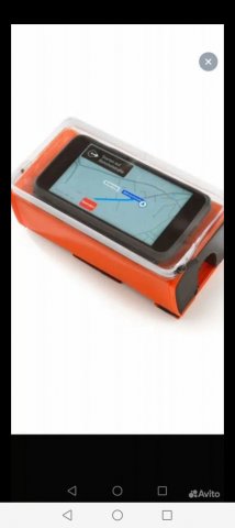 Подушка на руль ktm с креплением для смартфона