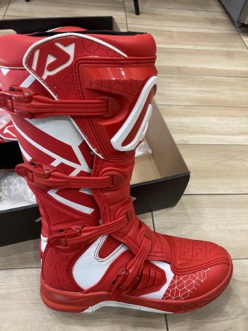 Мотоботы кроссовые ACERBIS X-TEAM BOOTS RED WHITE