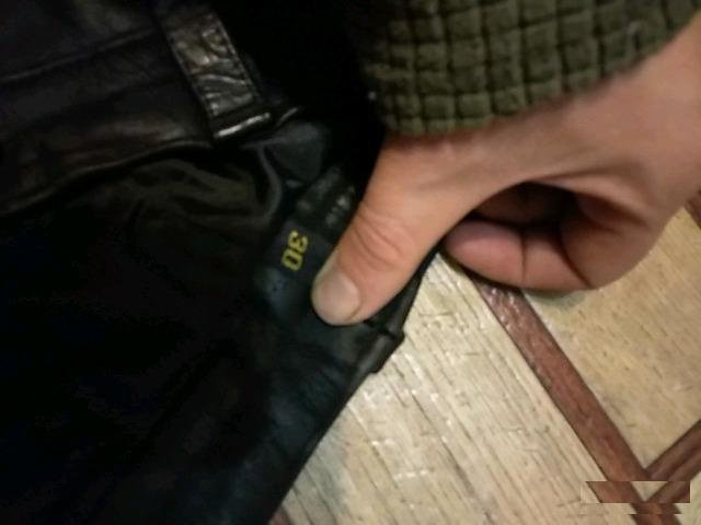 Кожаные штаны для поездок на мото размер 40-42,пол