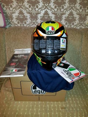 Шлем AGV K-3 SV VR46 Elements 2016 Replica