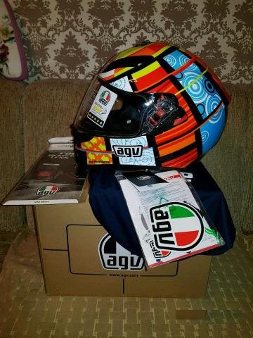 Шлем AGV K-3 SV VR46 Elements 2016 Replica