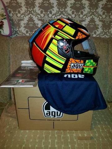 Шлем AGV K-3 SV VR46 Elements 2016 Replica