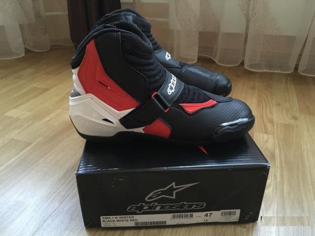 Alpinestars smx-1 r vented мотокроссовки 47 размер