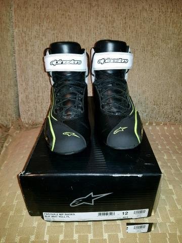 Мотоботы Alpinestars Faster 2, short boots waterpr