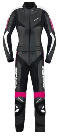 Мотокомбинезон женский spidi poison black/fuchsia