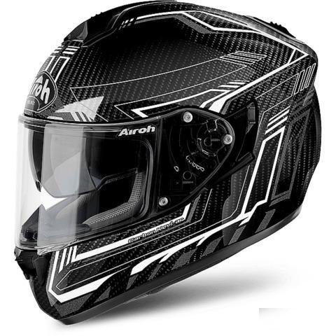 Шлем интеграл Airon St 701 черный карбоновый