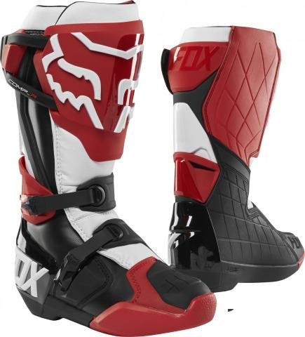 Мотоботы Fox Comp R Boot Red/Black/White