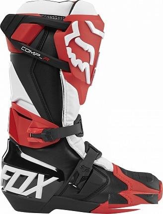 Мотоботы Fox Comp R Boot Red/Black/White