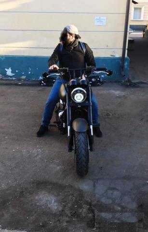 Кастом байк Kawasaki vn1500