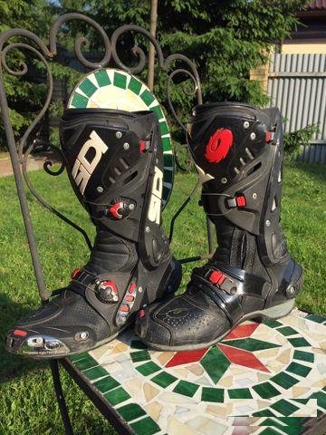 Мотоботы Sidi Vortice чёрные 41размер