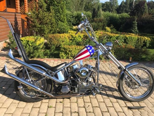 Кастом Orange County Choppers Captain America