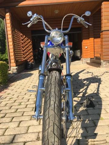 Кастом Orange County Choppers Captain America