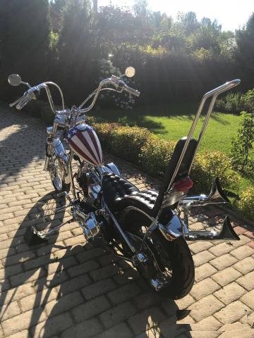 Кастом Orange County Choppers Captain America