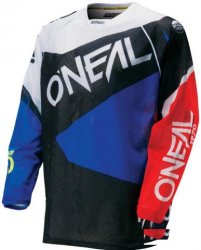 Джерси Oneal Hardwear flow красно-синяя