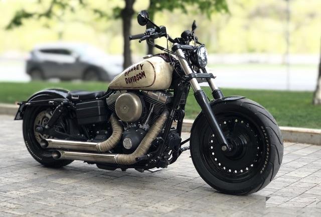 Harley-Davidson Dyna Street Bob Fat Custom Bobber