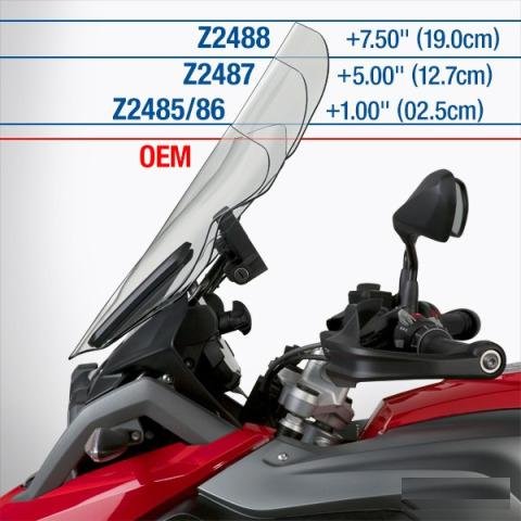 Ветровое стекло BMW R1200GS (13-18)