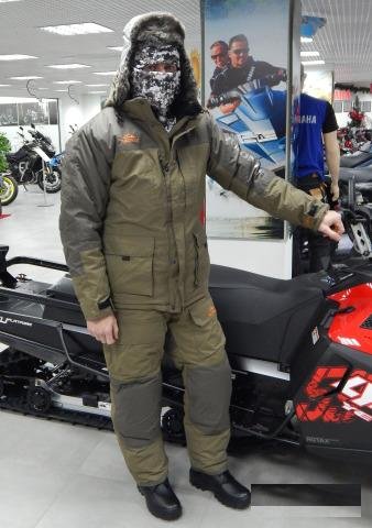 Костюм Huntsman Yukon Ice Breathable хаки/олива