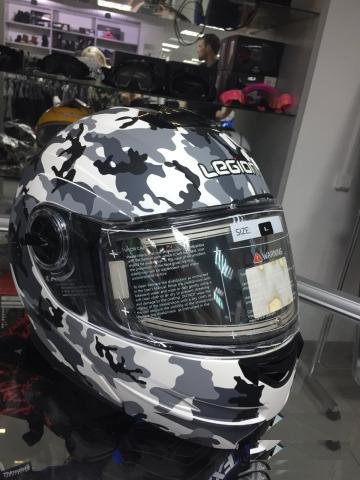 Снегоходный шлем-модуляр LEO snowhunter EDL M13