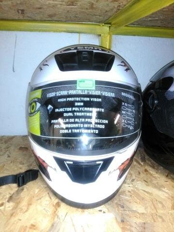 Шлем интеграл yema helmet белый