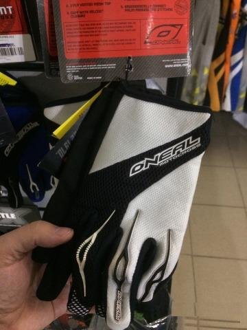 Перчатки квадроцикл Oneal Element Racewear White