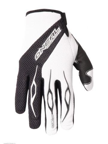 Перчатки квадроцикл Oneal Element Racewear White