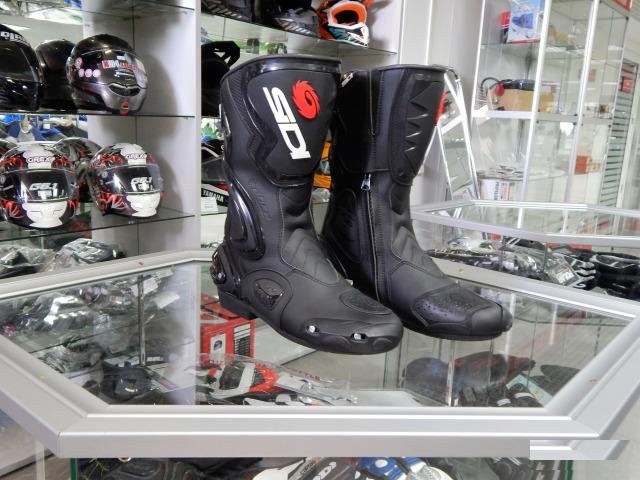 Мотоботы Sidi cobra (черный 45)