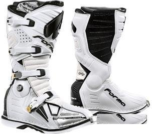 Мотоботы кроссовые forma dominator comp white