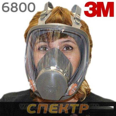 Полнолицевая маска 3M серии 6000 размер М