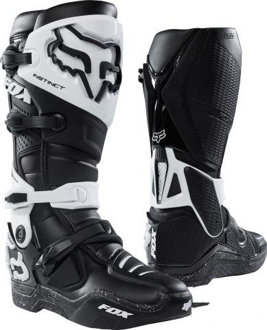 Мотоботы Fox Instinct Boot Black/Black