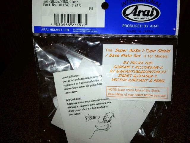 Визор для шлема Arai
