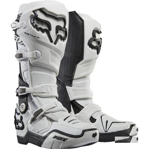 Мотоботы Fox Instinct Boot White (MX17)