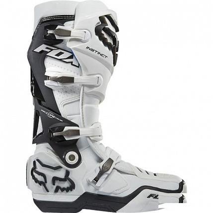 Мотоботы Fox Instinct Boot White (MX17)