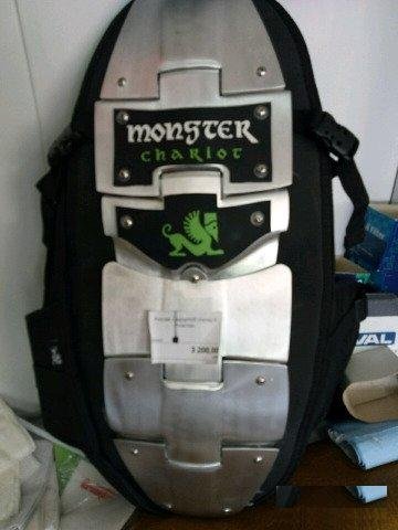 Рюкзак monster chariot с защитой