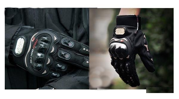 Перчатки Pro-Biker, цвет: красный, черный, синий