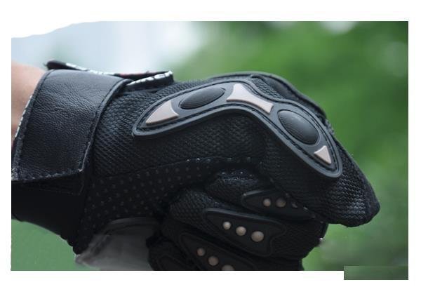 Перчатки Pro-Biker, цвет: красный, черный, синий