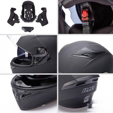 Шлем MotoWolf 316 интеграл (мотошлем) с очками