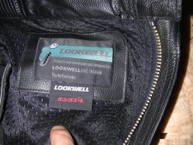 Мотоштаны Lookwell 50-52/ L-кожа, черные новые